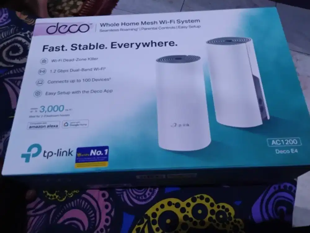 Deco mesh e4 masih baru(ga jadi dipakai)
