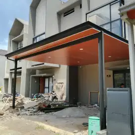 Kanopi atap alderon pelapon PVC