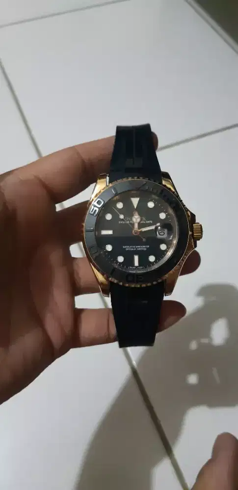 Dijual jam rolex pria matix swiss made