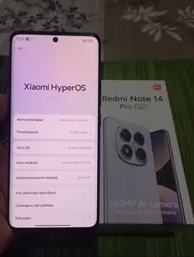 Redmi Note 14 Pro 5G Ram 8/256 Fullset Mulus Nominus