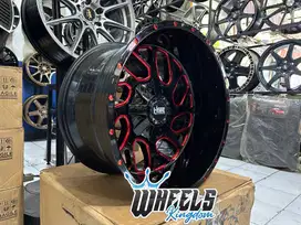 Velg Mobil Offroad R20 Lebar 12 Hole 6 Buat Pajero Hardtop Ranger Hilu