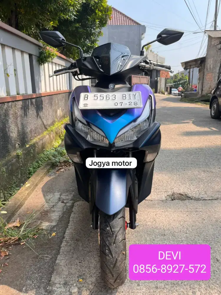 Yamaha aerox cyber city th 2024 motor second rasa baru