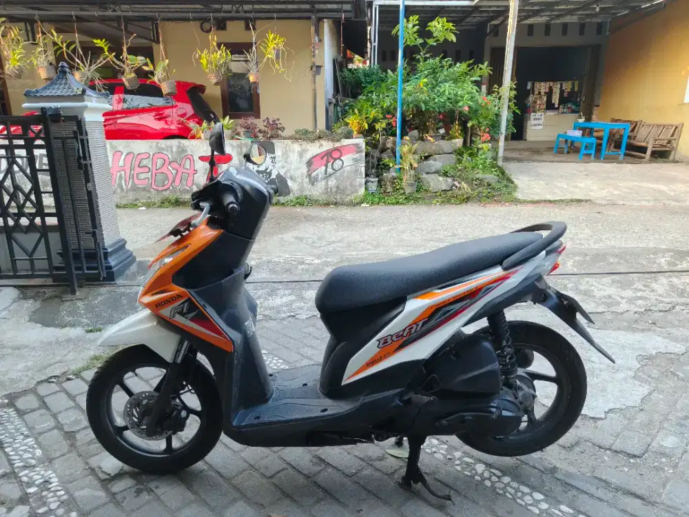 Honda beat injeksi THN 2014 plat AB kota
