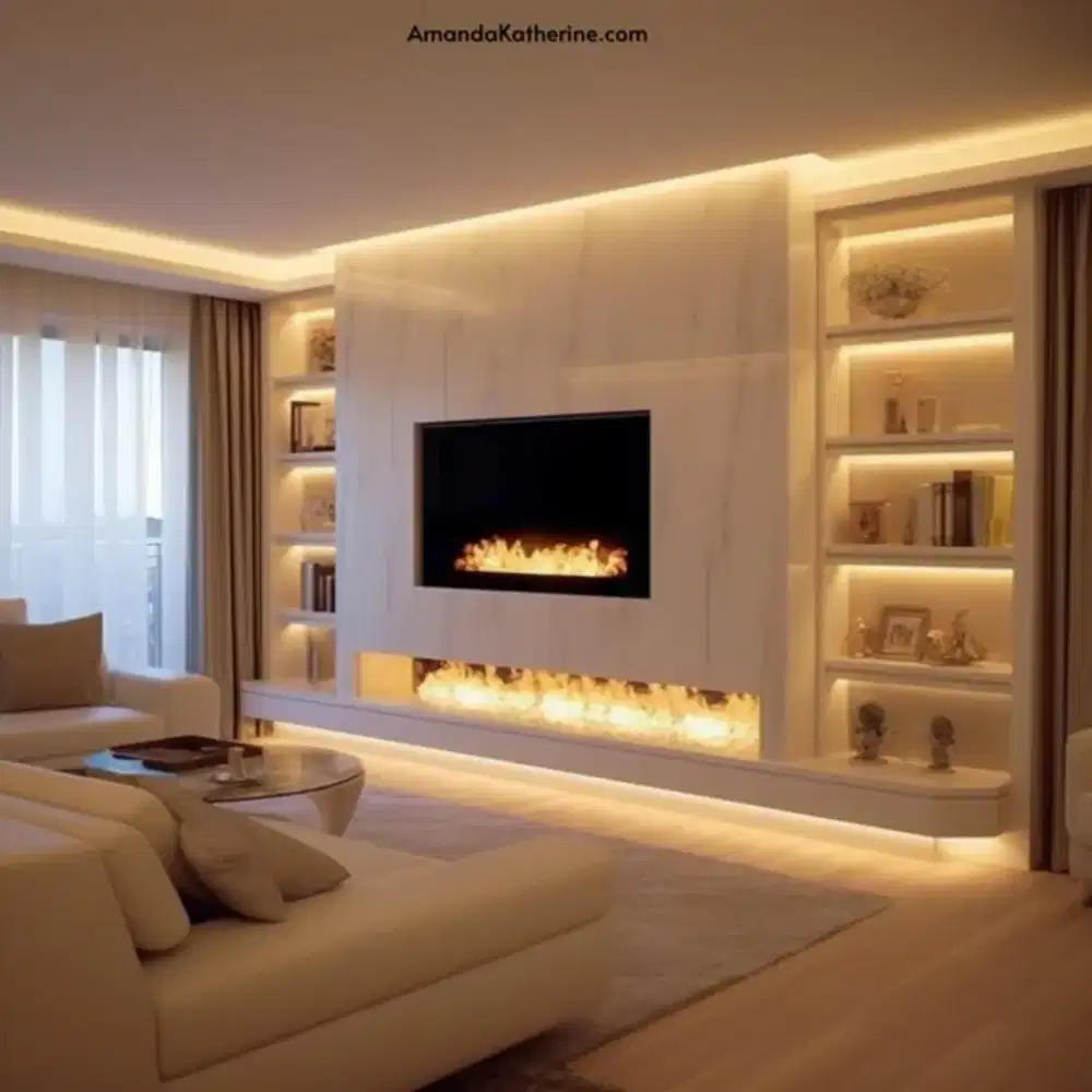 Kitchen set minimalis Lemari pakaian Bedroom set wallpanel wallpaper