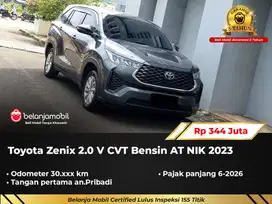 [GARANSI 5TH] Toyota Zenix 2.0 V CVT Bensin AT Abu 2023/2024