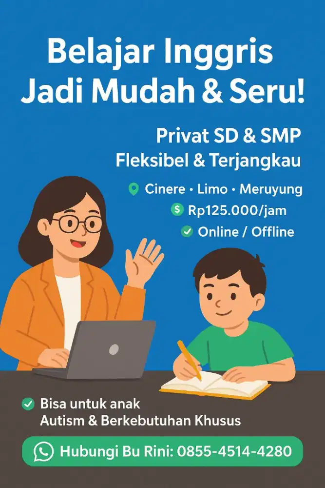Les private anak berkebutuhan khusus