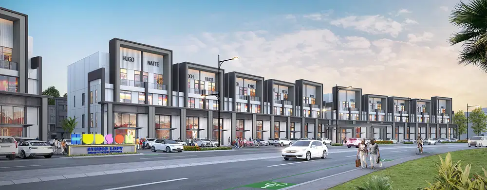 Ruko Eksklusif Hudson Studio Loft 3 Lantai, Siap Usaha/Investasi