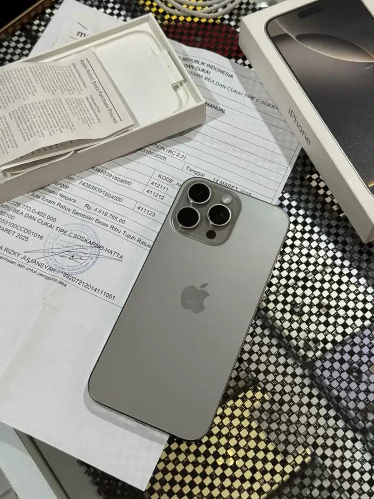 IPHONE 16 Promax like new resmi