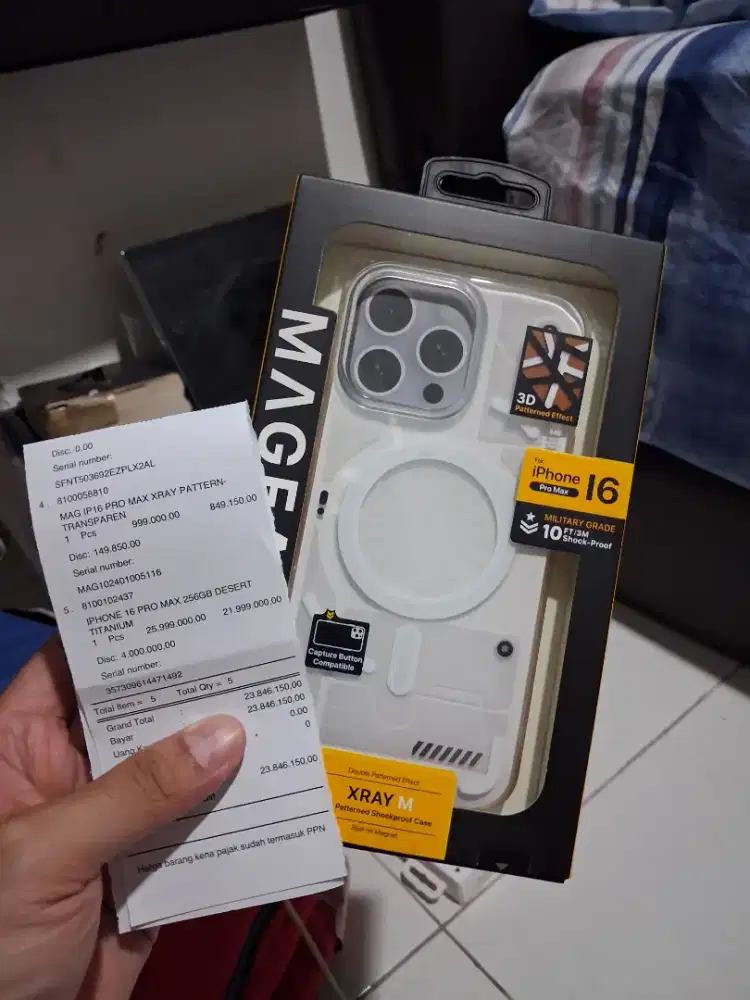 Case iphone 16 pro max ibox mageasy
