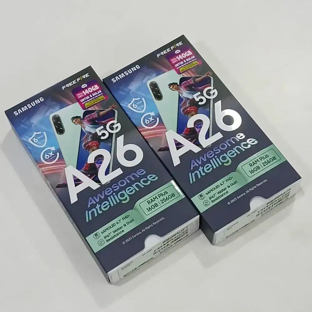 Samsung galaxy A26 5G stock terbatas barang baru mulus no minus