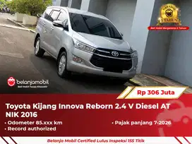 [ GARANSI 5TH ] Toyota Kijang Innova Reborn 2.4 V Diesel AT 2016/2017