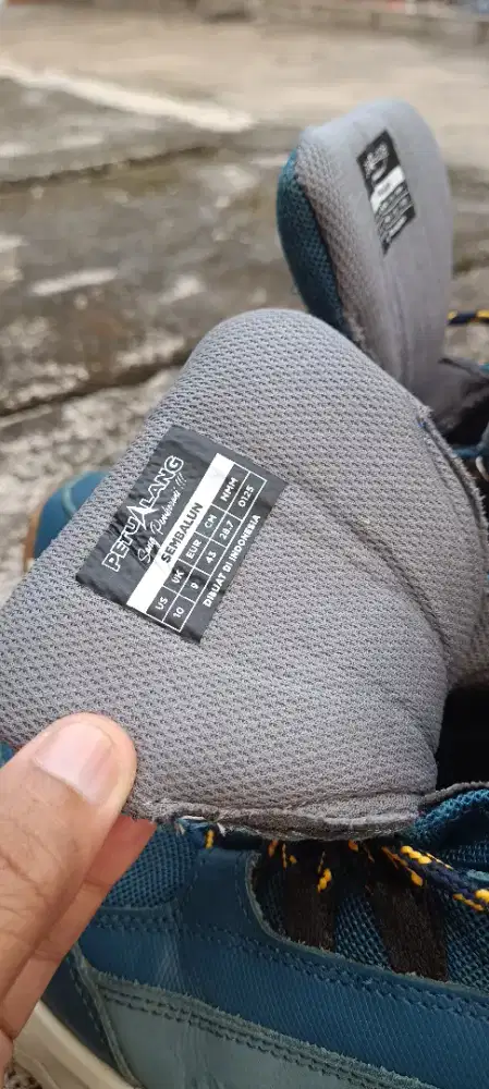 Sepatu gunung petualang