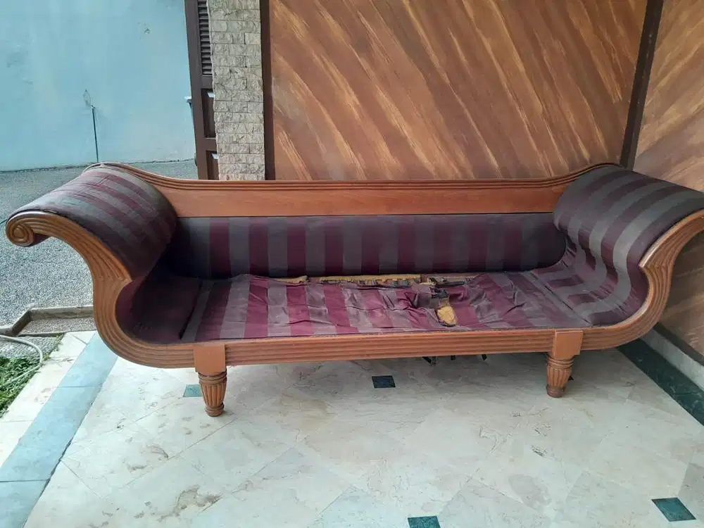 Sofa kayu jati!