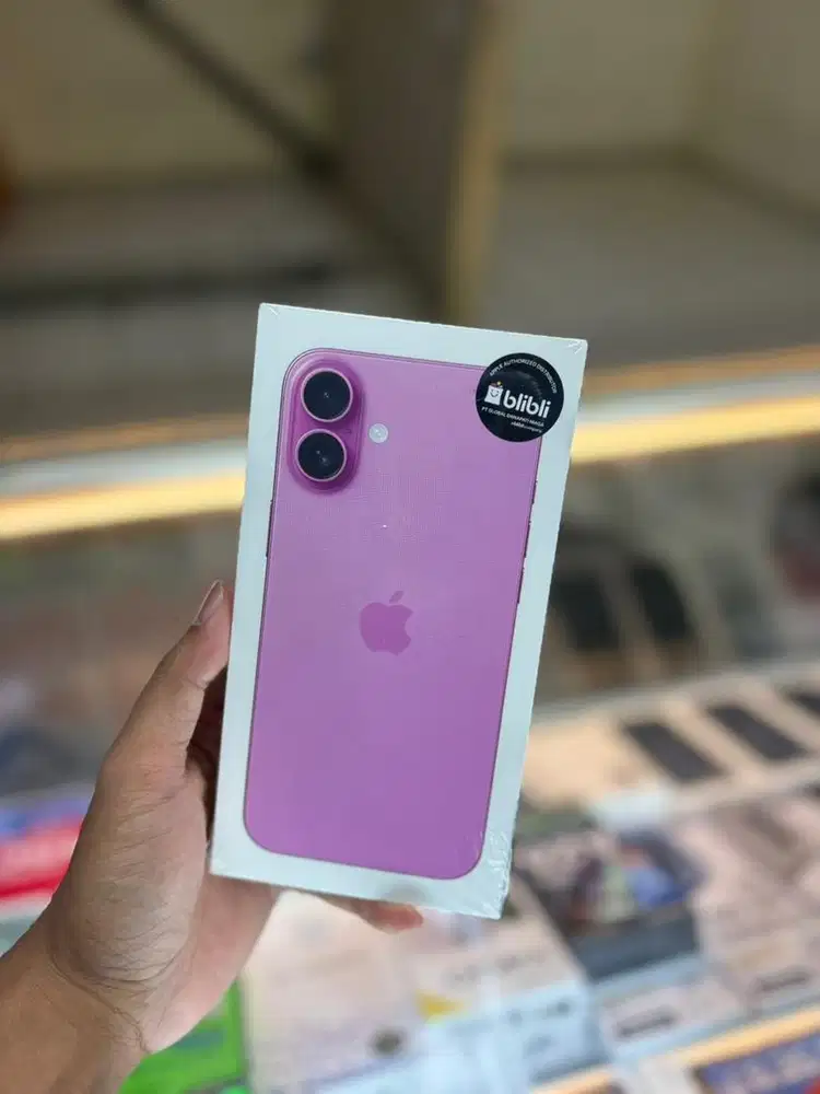 iPhone 16 plus 128 garansi resmi iBox murah bisa dicicil