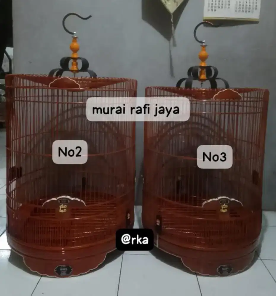 sangkar murai rafi jaya coklat