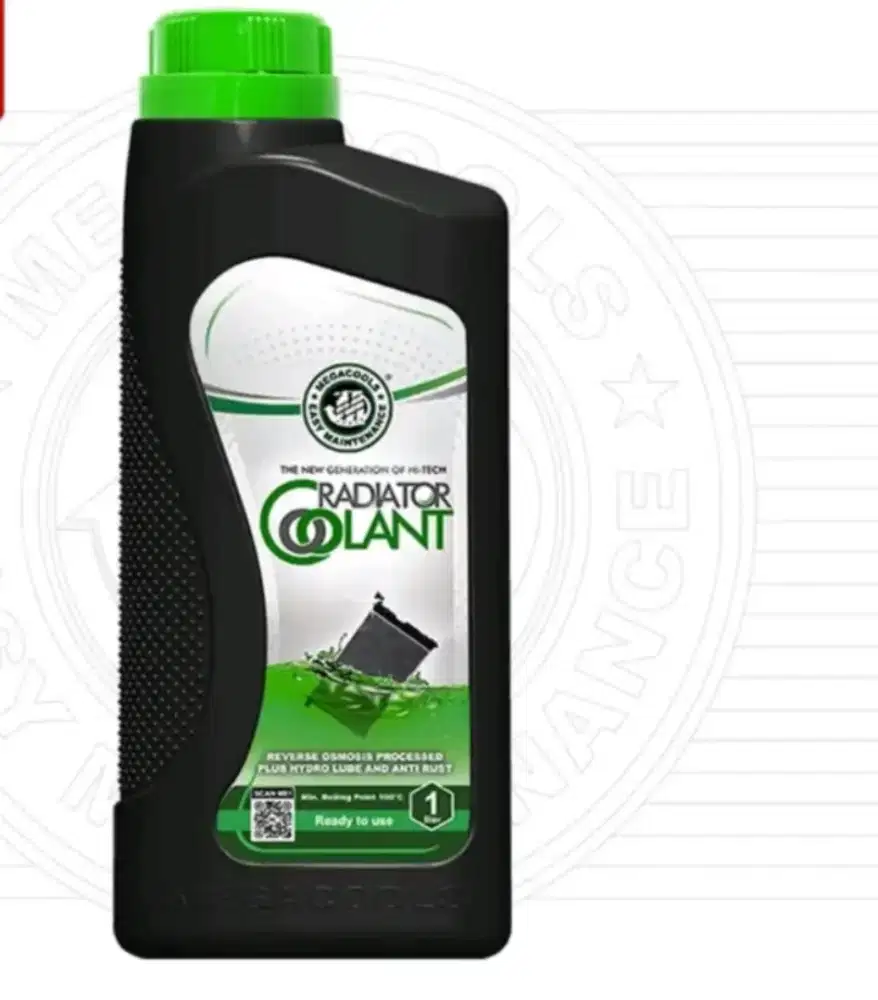 Megacools Radiator Coolant - 1 Liter 100% Original