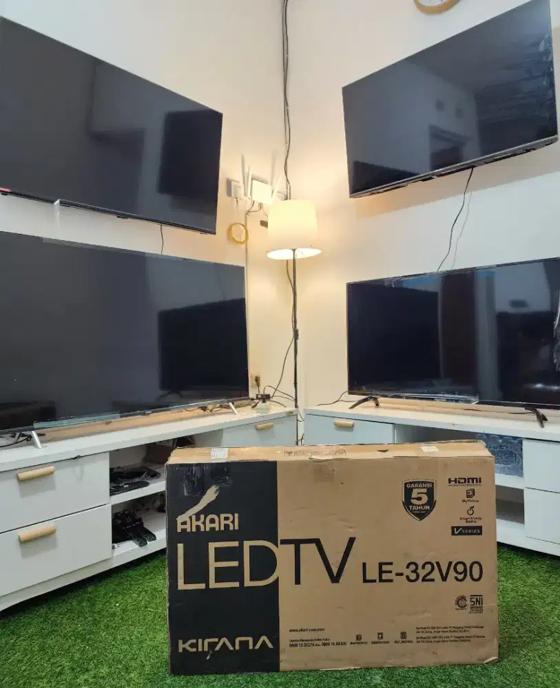 AKARI DIGITAL TV 32 INCH , LENGKAP FULLSET , Seperti Baru, LIKE NEW