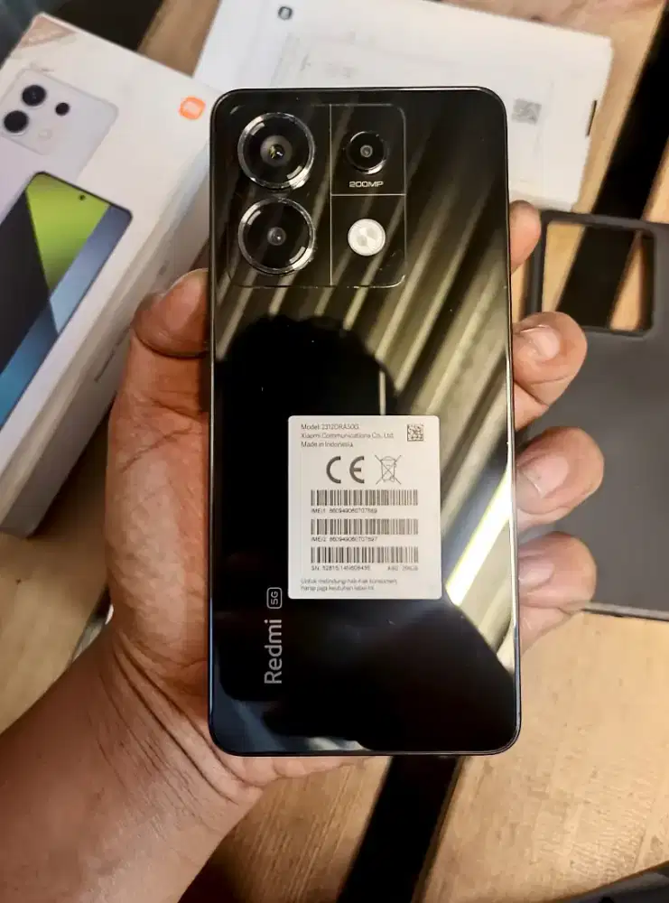 Redmi Note 13 Pro 5G (8/256) Fullset Ori Minus Pemakaian