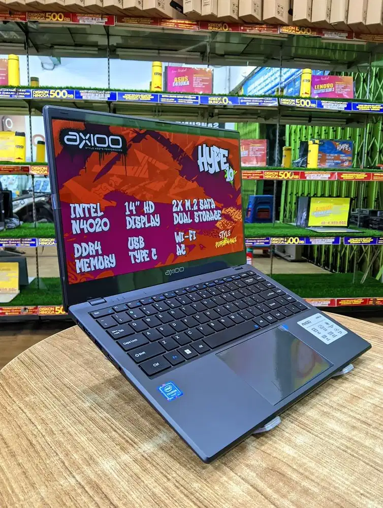 PROMO TERMURAH LAPTOP BARU DANA PELAJAR | AXIOO HYPE 10 BISA KREDIT 0