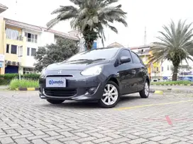 TDP 4,JT Mitsubishi Mirage 1.2 GLS Bensin-AT Silver 2012