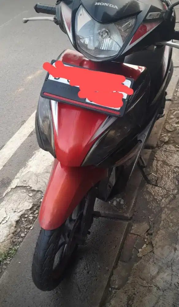Honda Spacy F1 merah