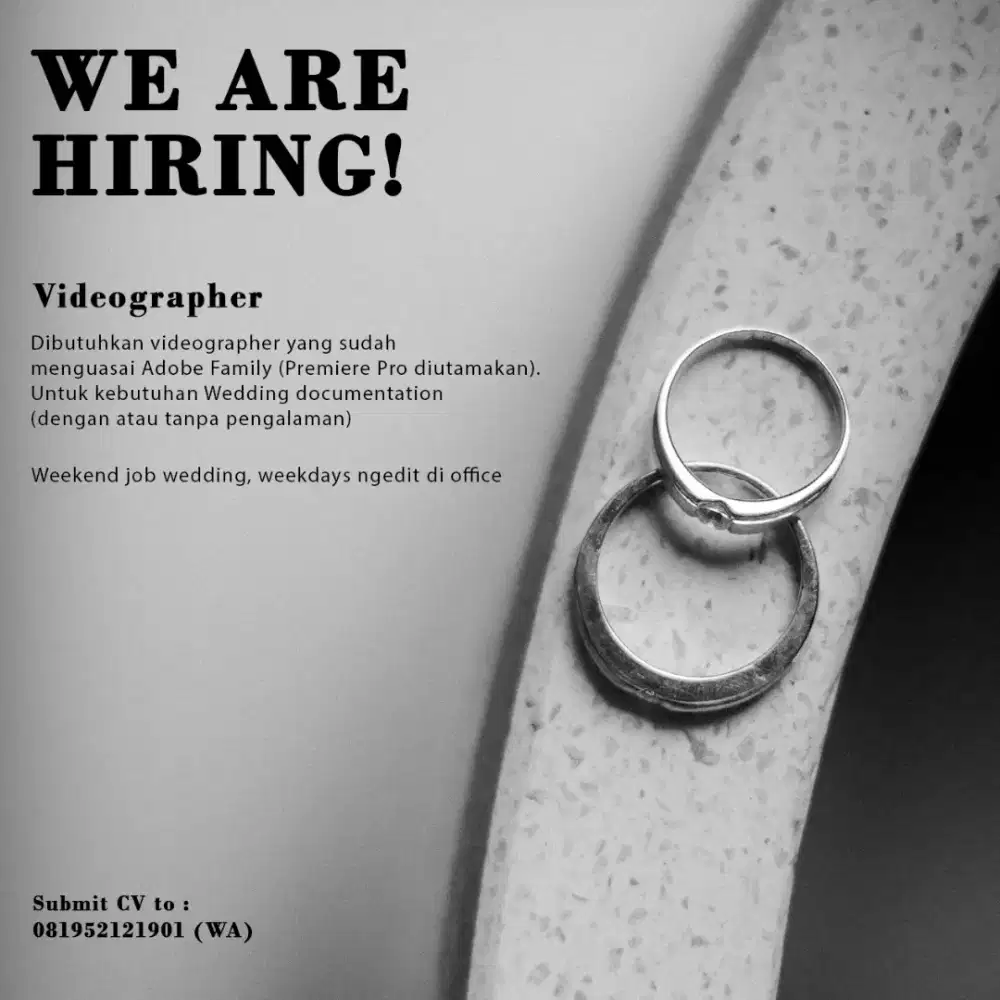 Hiring Videographer