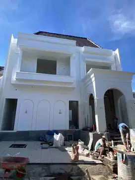 villa dijual murah kota batu berada dikawasan wisata populer konsep America style satu satunya di kota batu
