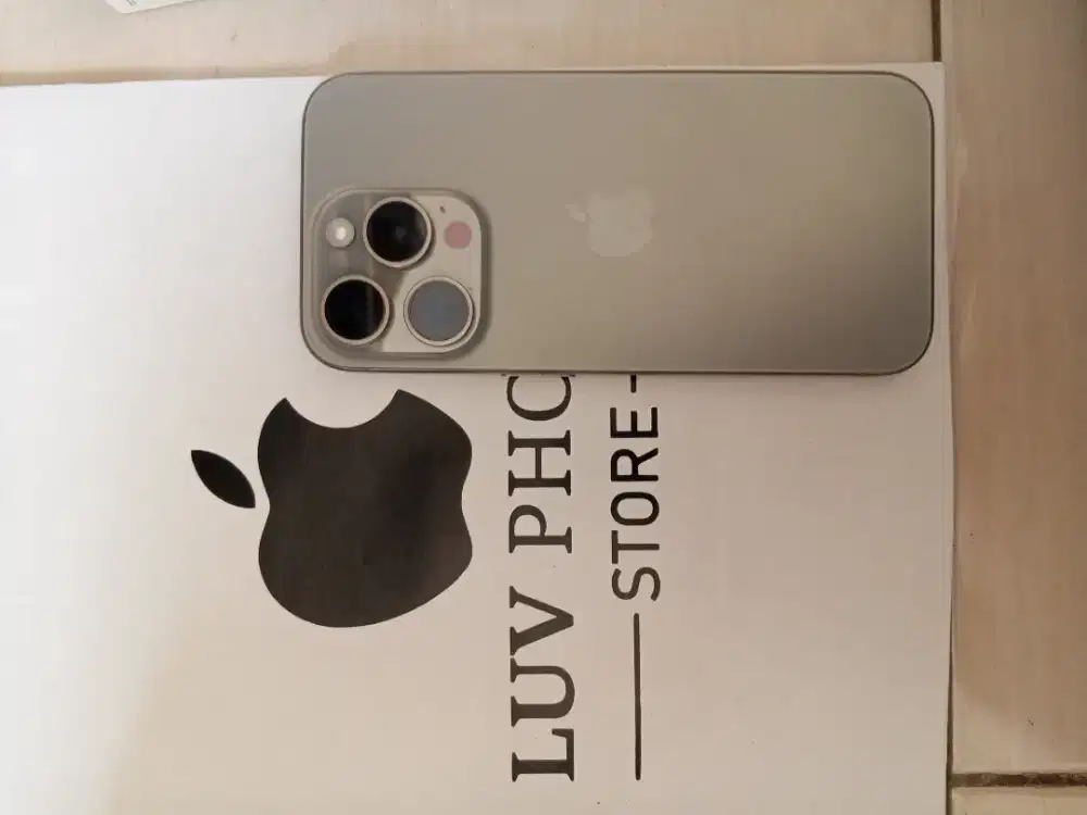 iPhone 15 pro iBox resmi 128Gb Luv phone store