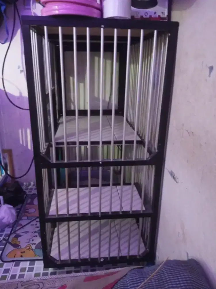 Kandang kucing 2 tingkat