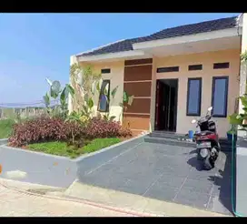 Rumah subsidi konsep cluster modern dekat exit tol dan stasiun parungkuda