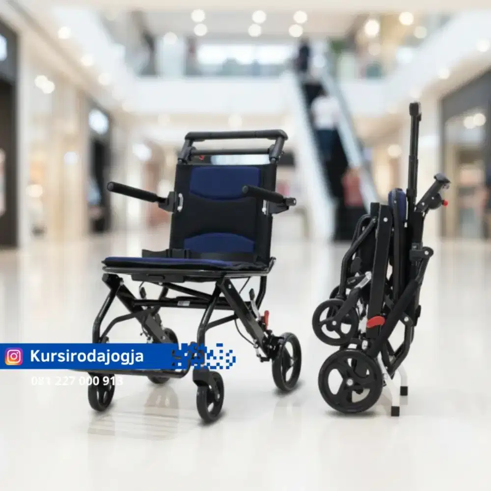 Kursi Roda traveling ringan berat hanya 7,5 kg murah