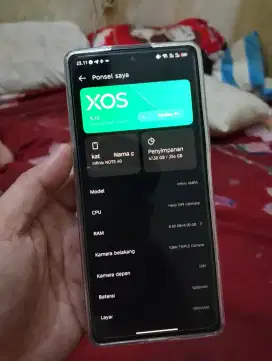 DIJUAL CEPAT HP INFINIX NOTE 40 8/256 MULUS FULLSET/HARGA NEGO BENSIN