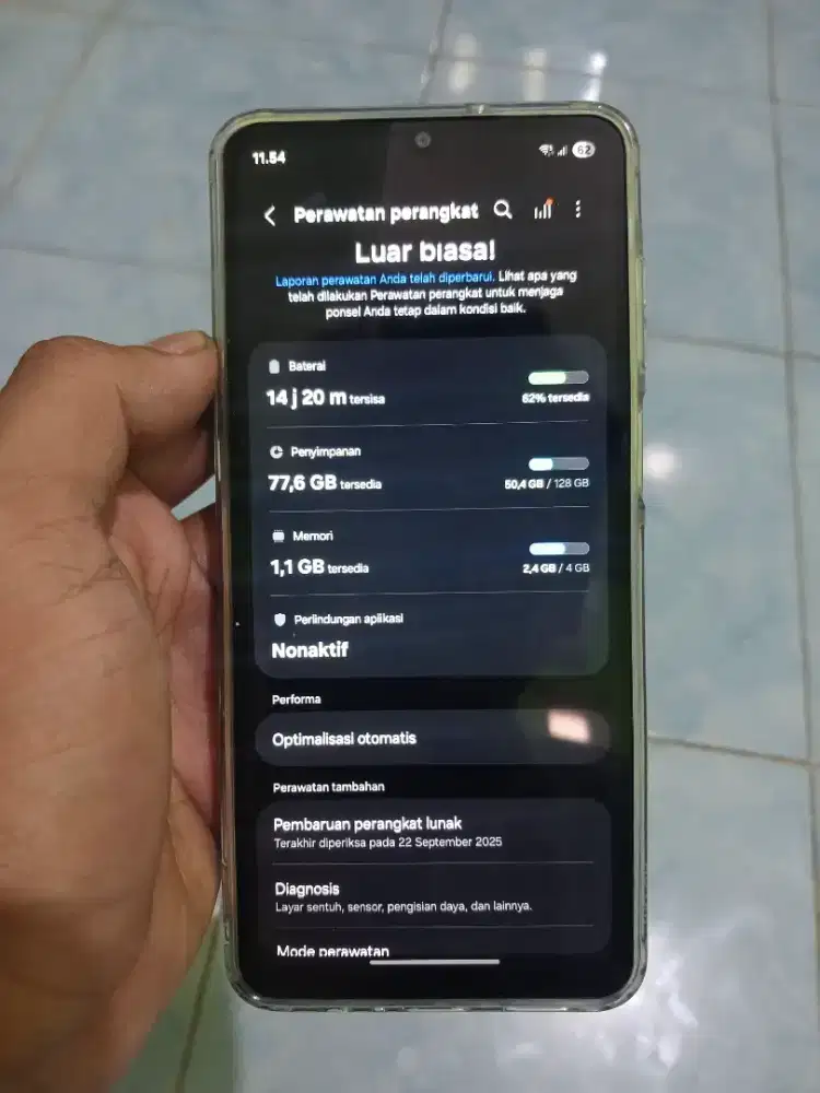 Samsung A07 Silver