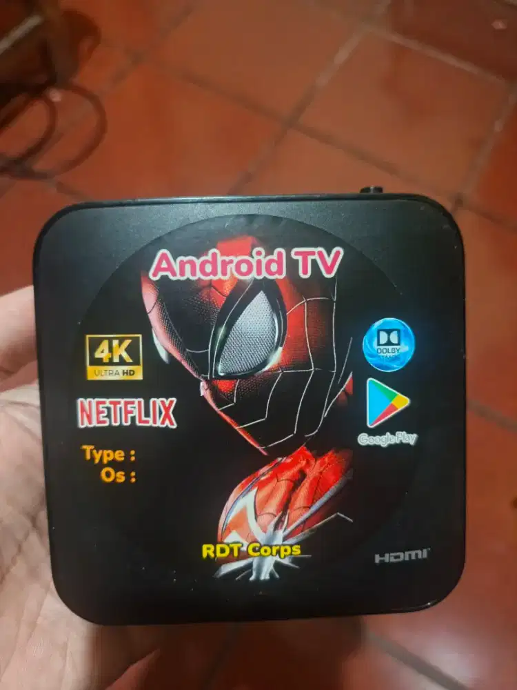 STB ANDROID HG680FJ.N3TFLIX CERTIFIED. FULLSET.