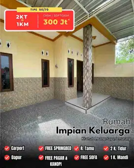 rumah di jl. kramat bangetayu wetan 5 menit pasar Bangetayu
