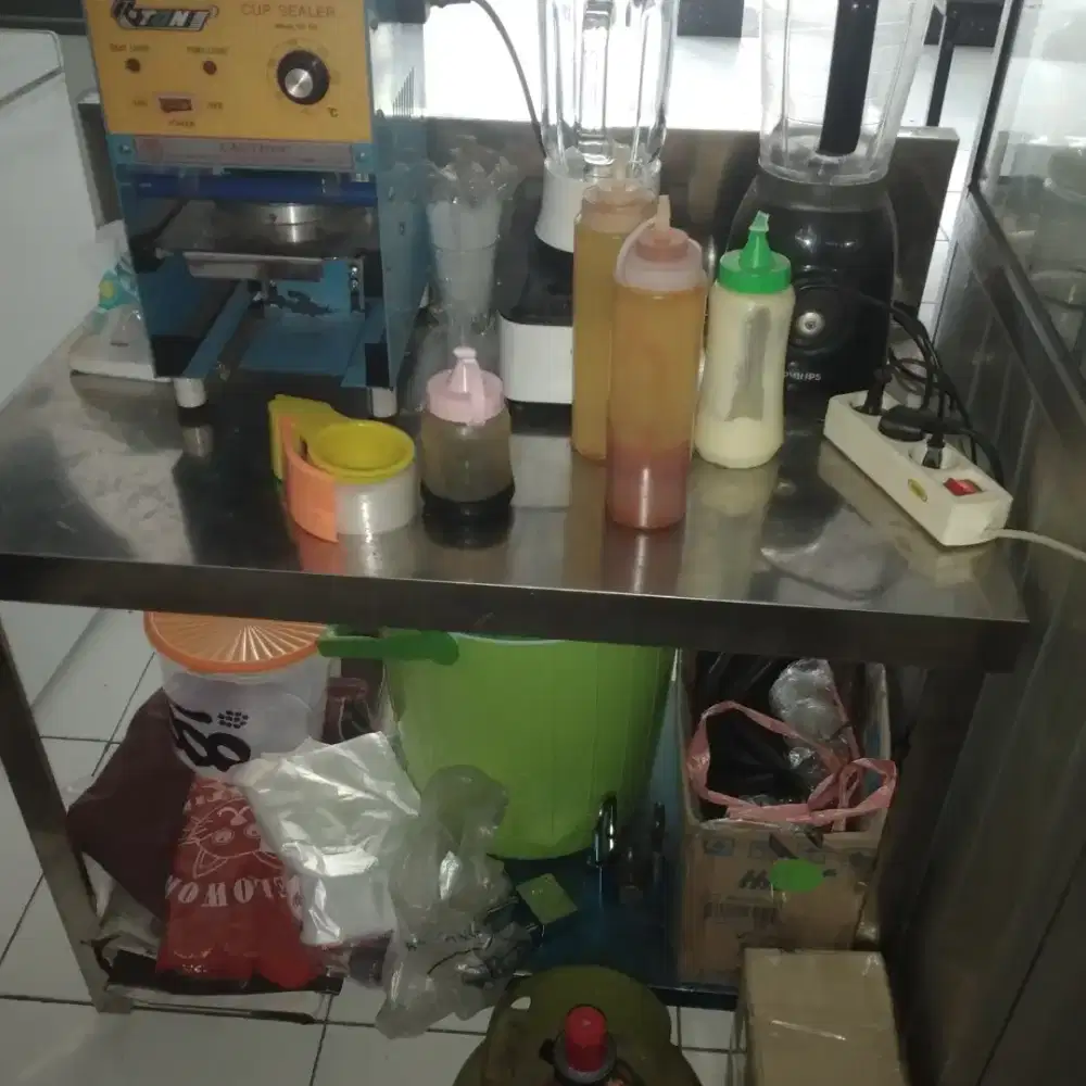 dijual meja stainless