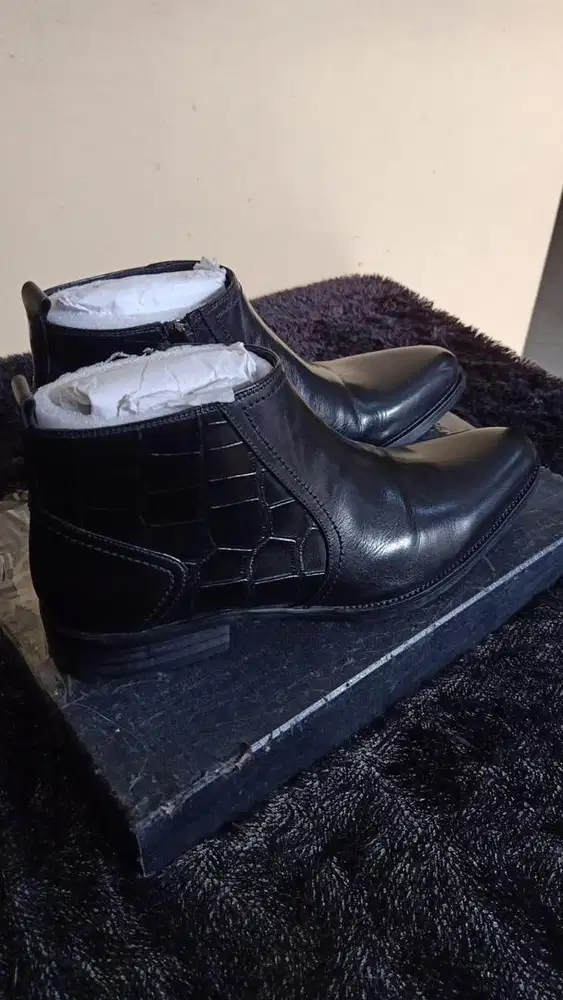 DiVinch Ankle boots dengan Zipper