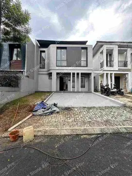 RUMAH BARU 2 LANTAI DALAM CLUSTER,DESIGN MODERN MINIMALIS
