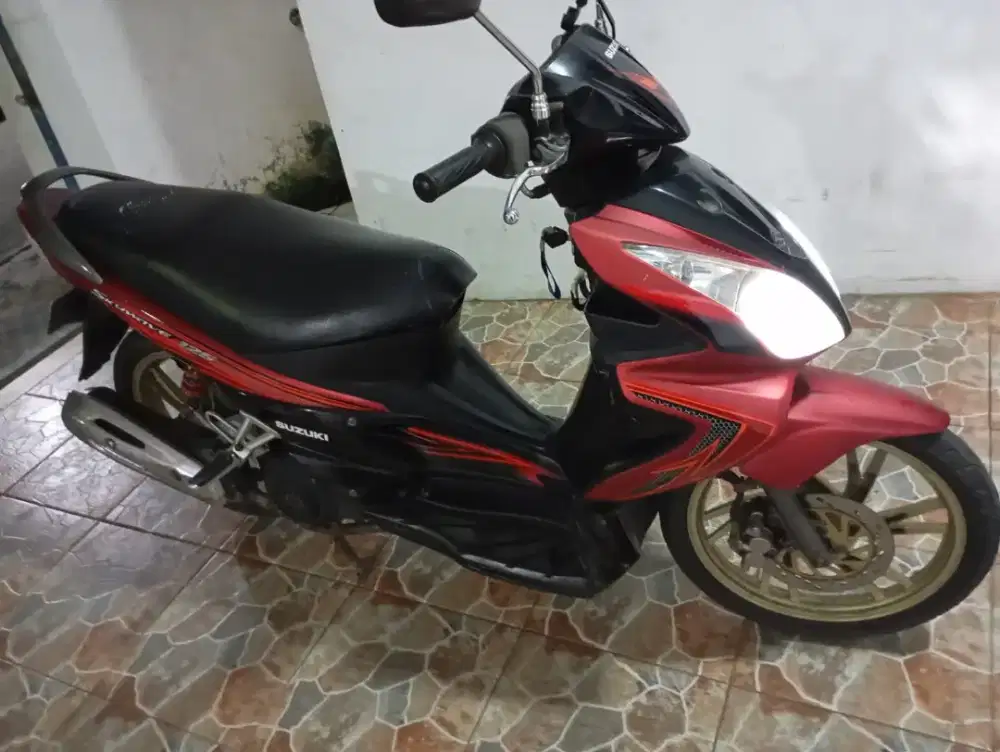 skywave 125 merah dof