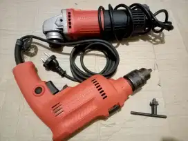 Bor 13mm maktec mt 80b & gerinda maktec mt 90