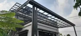 Canopy atap kaca