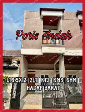 I Dijual 2 unit rumah baru siap huni di poris indah