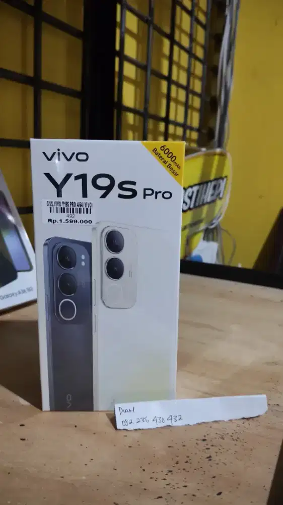Ready vivo Y19s pro 4/64GB Atlantis Dahsyat