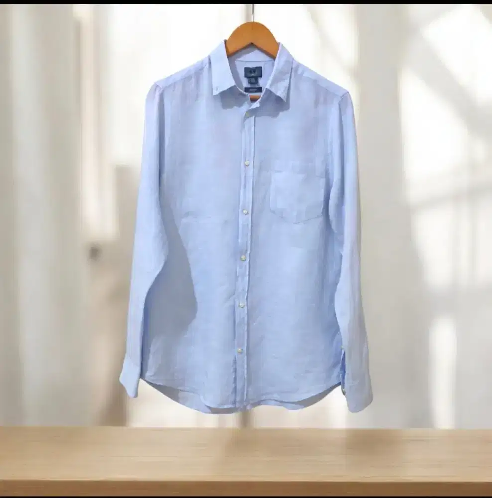 H&M Linen kemeja pria