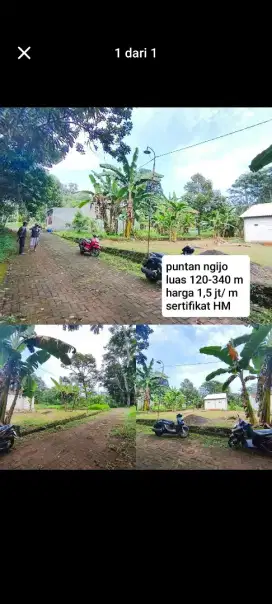 Jual tanah murah ngijo unnes gunungpati semarang