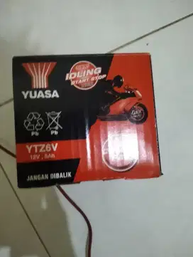 Aki Yuasa motor YTZ6V
