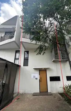 dijual rumah murah dibawah pasaran di cluster V townhouse, kel. sawah baru, kec. ciputat, kota tangerang selatan