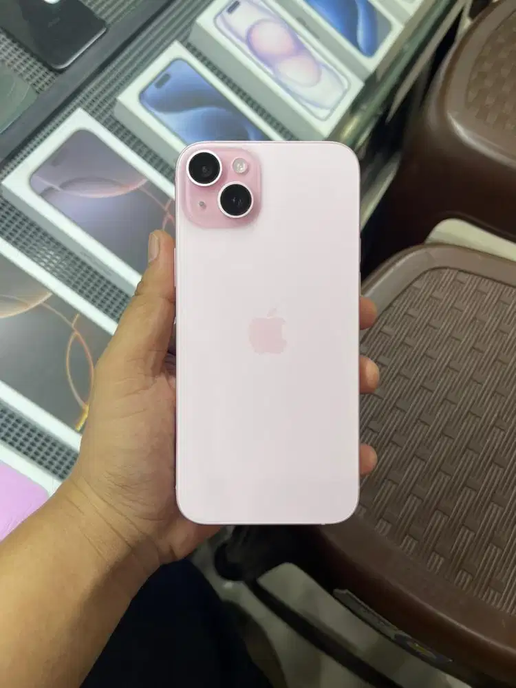 IPHONE 15 PLUS 128GB PINK RESMI IBOX