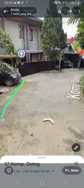 Tanah di Komplek Dolog, Jl Ibrahim Adjie, dekat TSM, Unjani & Pindad