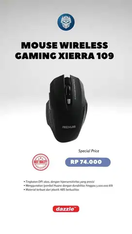 Mouse wireless gaming RX-109